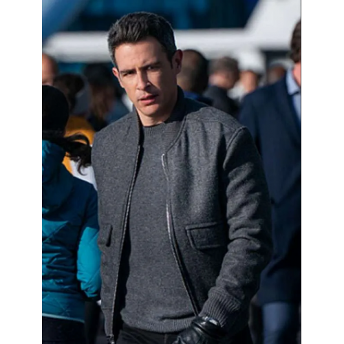 FBI S07 Stuart Scola Grey Bomber Jacket FBI S07 Stuart Scola Grey Bomber Jacket